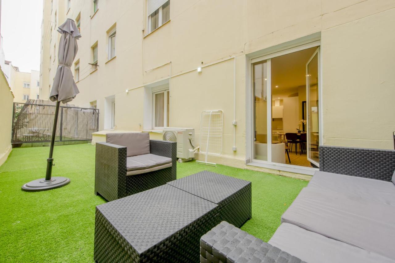 Acogedor Apt 3 Habitaciones Y Terraza En El Centro Мадрид Экстерьер фото